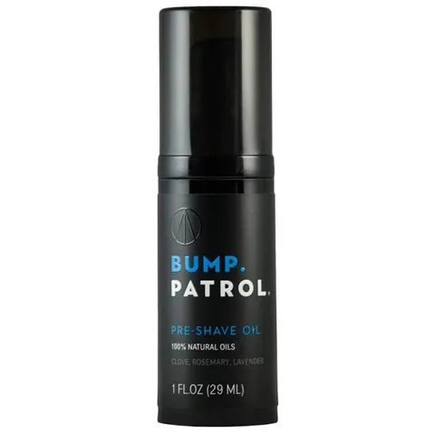 Bump Patrol Pre Shave Oil With Natural Essential Oils Smooth Shave Softer Skin