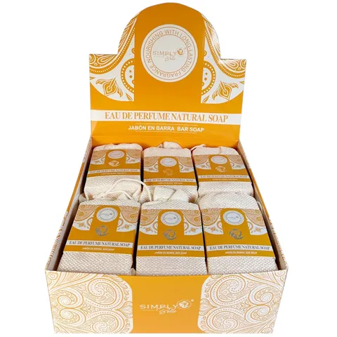 (12-pack) Simply Bella Eau Perfume Natural Soap