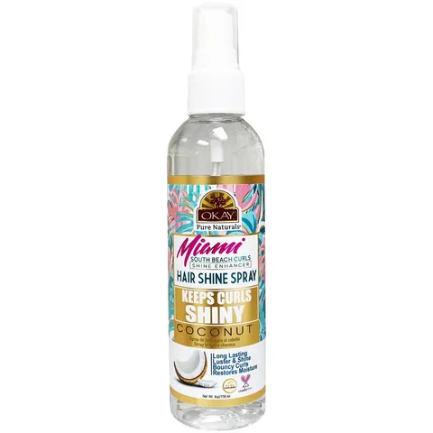 Okay Miami South Beach Hair Shine / 118 ml (4 oz)