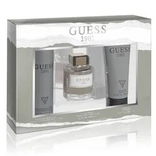GUESS 1981(M)(W/B)3PC SET(3.4oz edt sp,6.7oz Shower Gel,6.0oz Deo Spray)