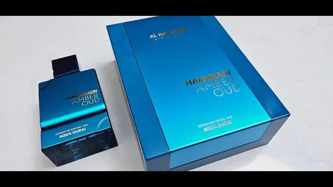 Al Harmain Al Haramain Amber Oud Aqua Dubai Cologne and Women Bergamot Amber