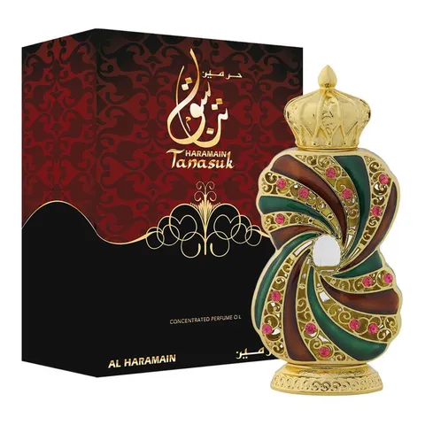 AL HARAMAIN TANASUK(U)CONCENTRATED PERFUME OIL 12ML(LI FREE)