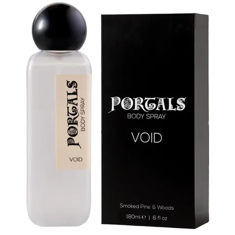 Void By Portals Parfums Unisex Body Fresh Mist for Everyday Wear Unisex 6 oz
