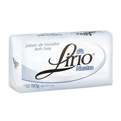 Jabon Neutro Neutral Soap Lirio for Facial Use With Crema la Milagrosa and Tia