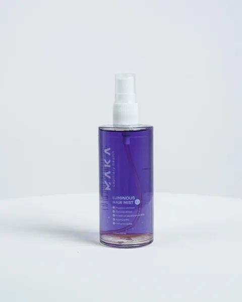 Maka Luminous Hair Mist 3.5 Fl Oz Heat Protectant Anti Frizz Shine Enhancer