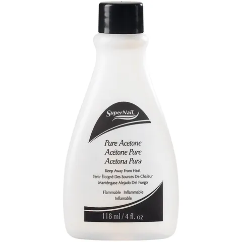 Supernail Pure Acetone Nail Polish Remover Fast Acting Gel Polish Remover for