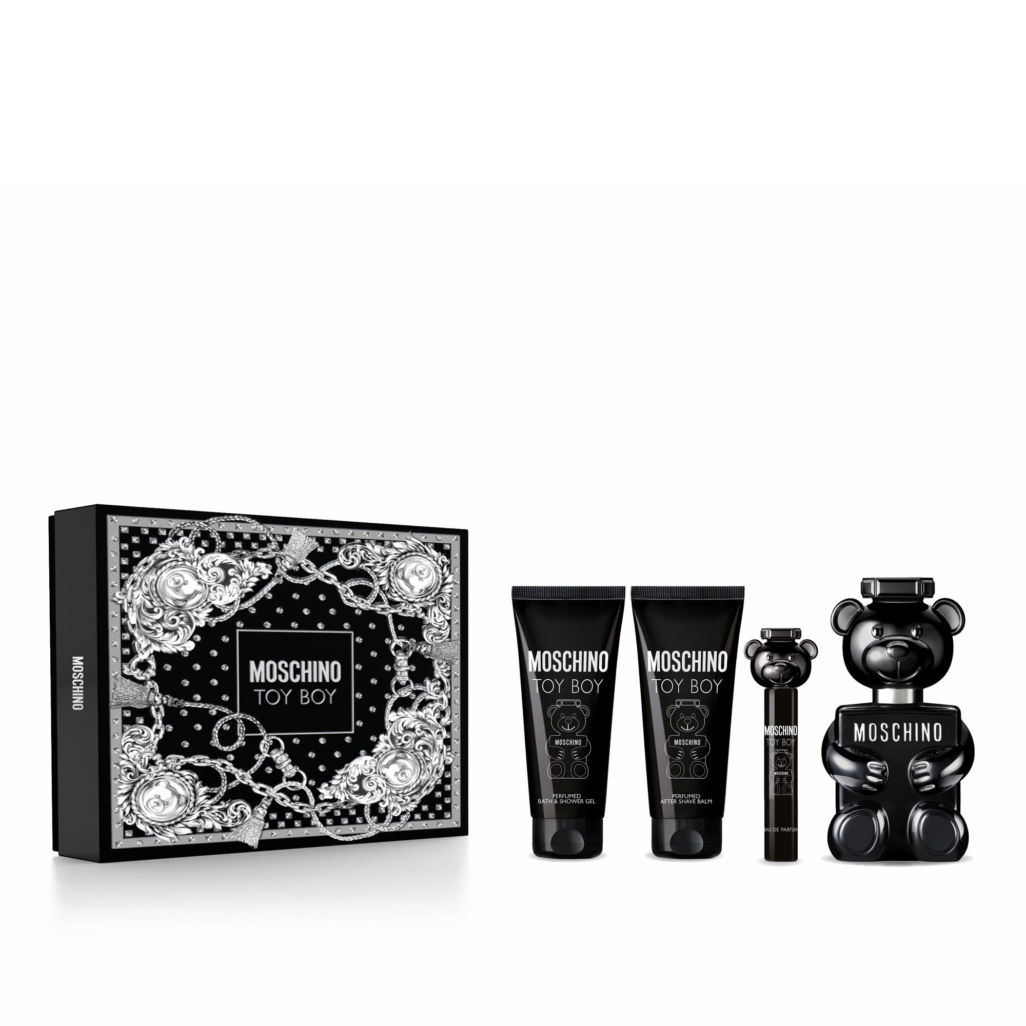 [Set] Moschino Toy Boy 3.4 M +3.4 Sg+3.4 Asb+mini Italy 15pcs Bybox EDP