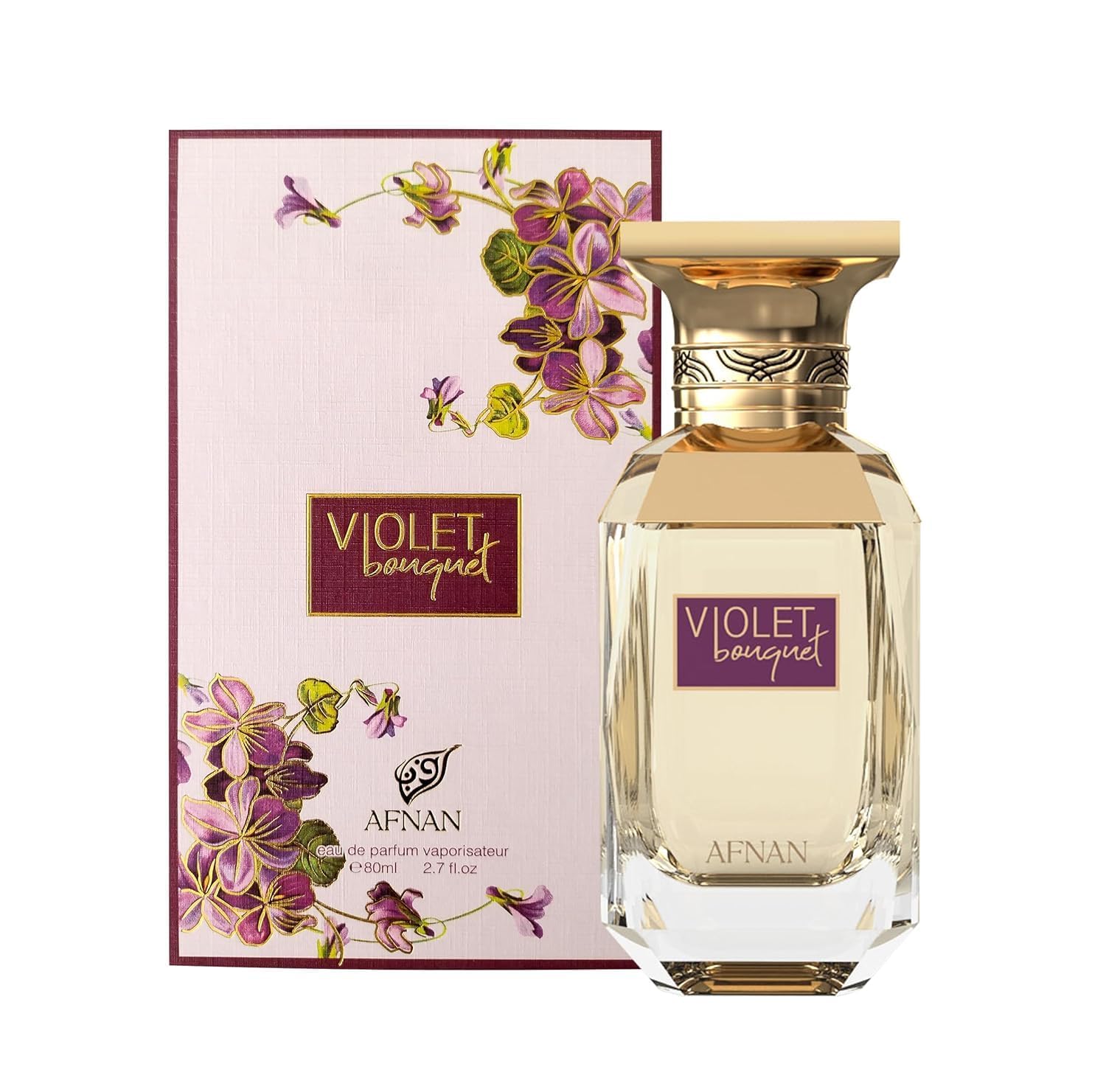 Afnan Violet Bouquet 2.7 Fl. Oz For Women EDP - Thumbnail 3