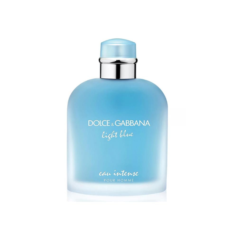 Dolce Gabbana Light Blue Pour Homme Eau Intense Parfum For Men 6.7 oz - Thumbnail 2