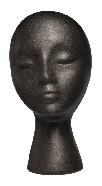 Diane Styrofoam Head Black Des002