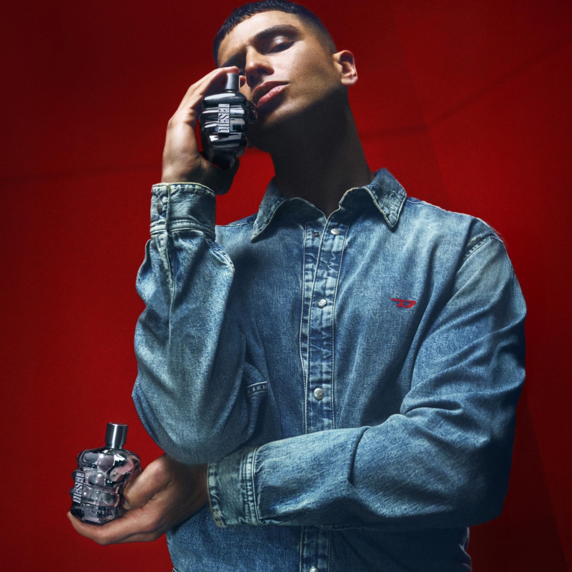 Diesel Only the Brave Fougere With Notes of Lemon Rosemary Ambery Wood 1.2 Fl. - Thumbnail 1