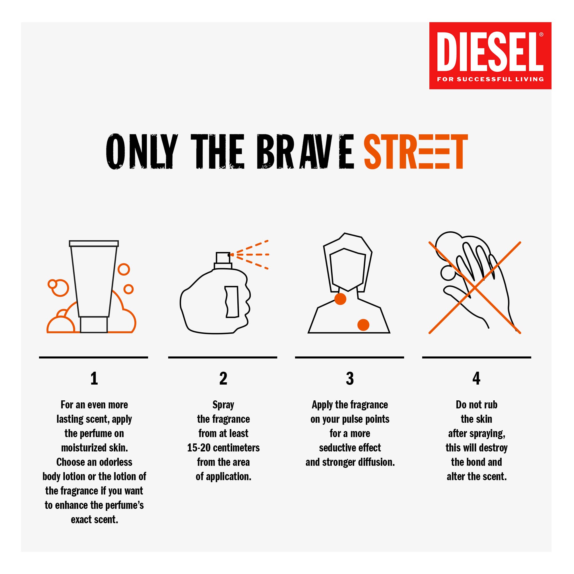 Diesel Only the Brave Street / EDT 75 ml (2.5 oz) - Thumbnail 1