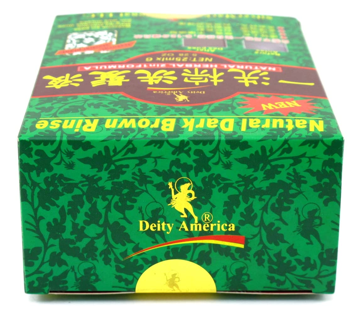 Deity Shampoo Color Change Kit Natural Herbal 2n1 Dark Brown - Thumbnail 2