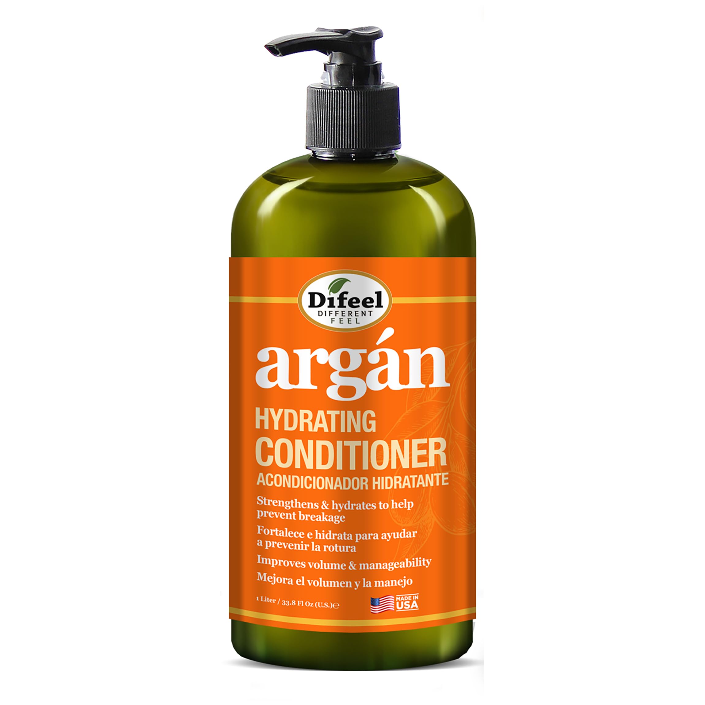 Difeel Argan Hydrating Conditioner . Natural Argan Oil Conditioner Hydrating