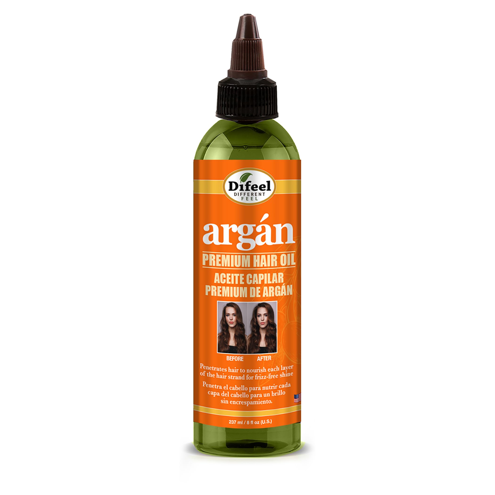 Difeel Argan Hydrating Hair Oil . Hair Oil for Dry Hair and Natural Hair Oil