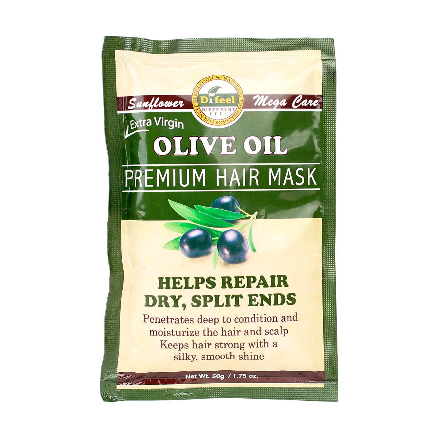 Difeel Hair Mask Olive Oil 1.75 oz