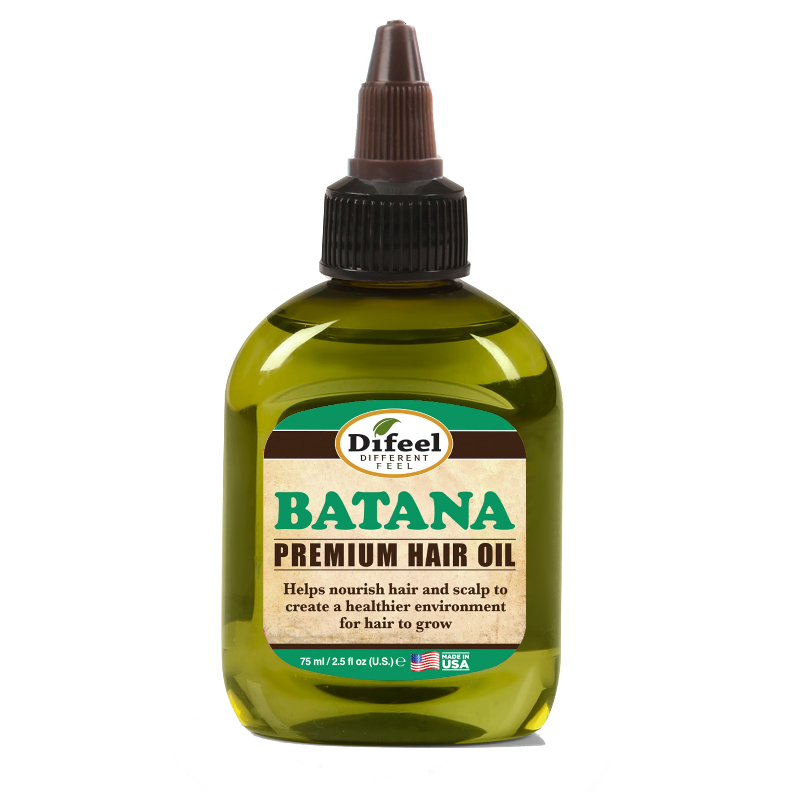 Difeel Batana Hair Oil . Batana Oil for Hair Growth Restores Moisture