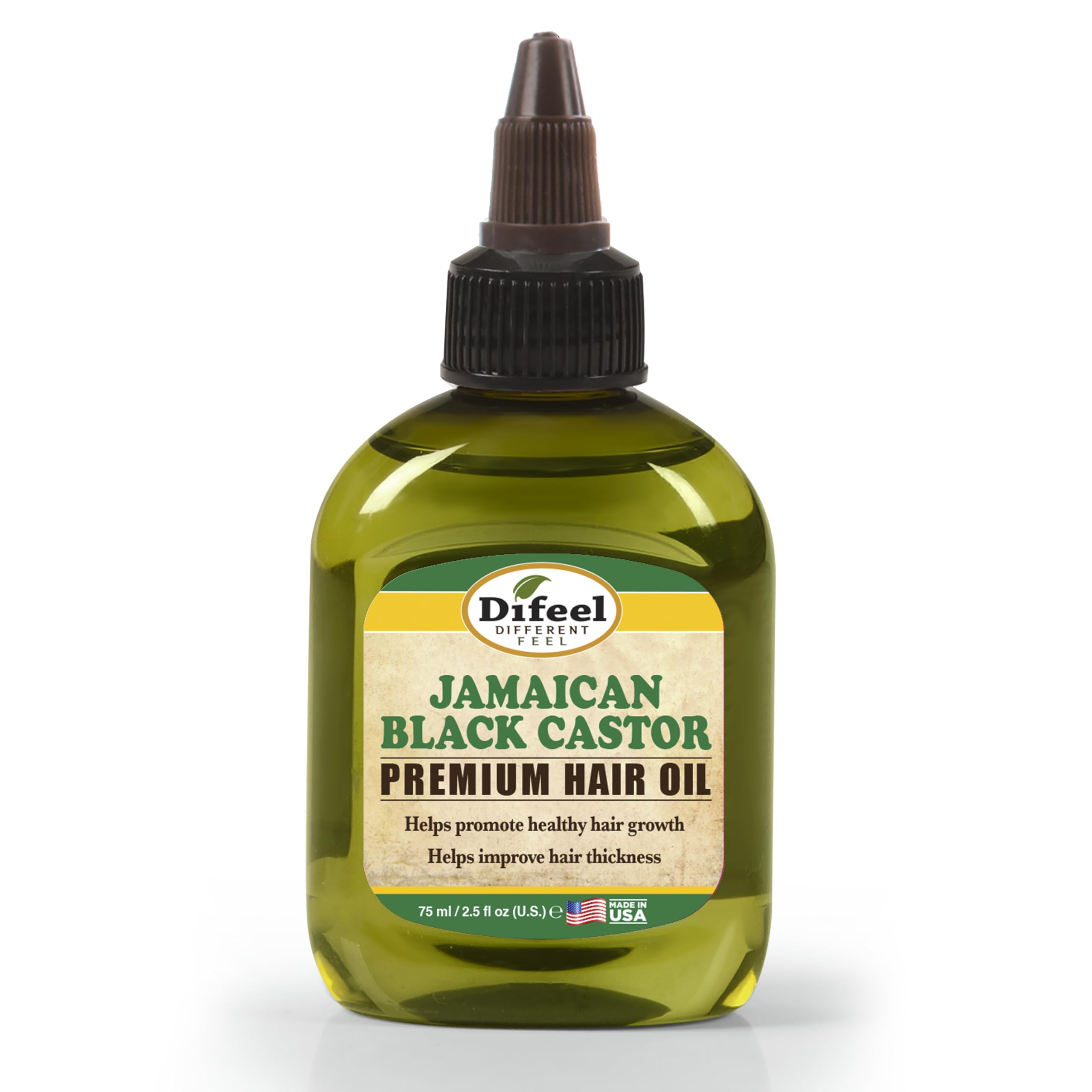 Difeel Hair Oil Jamaican Black Castor Oil . 2.5 oz