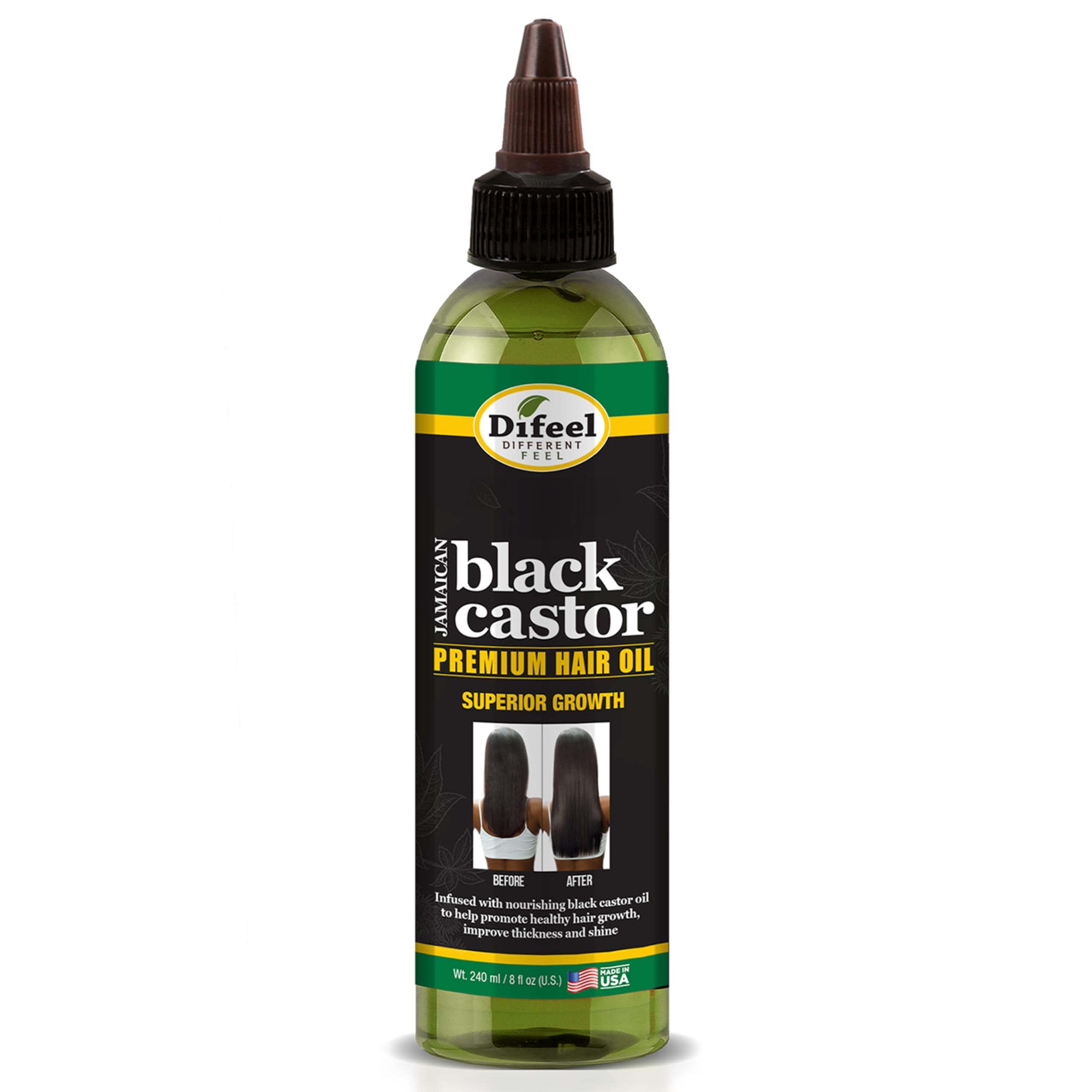 Difeel Jamaican Black Castor Hair Oil . 8 oz