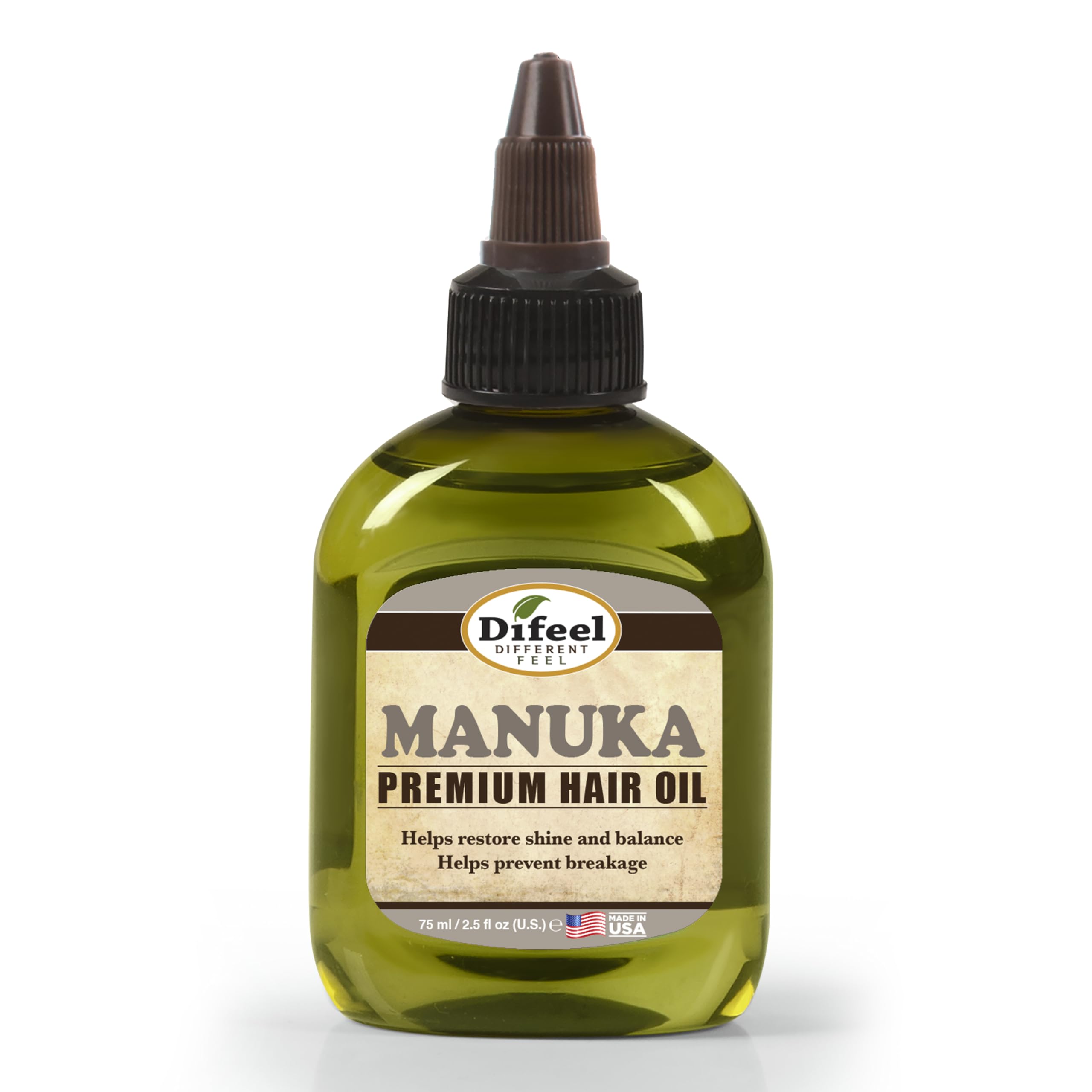 Difeel Natural Hair Oil Manuka Oil 2.5 oz