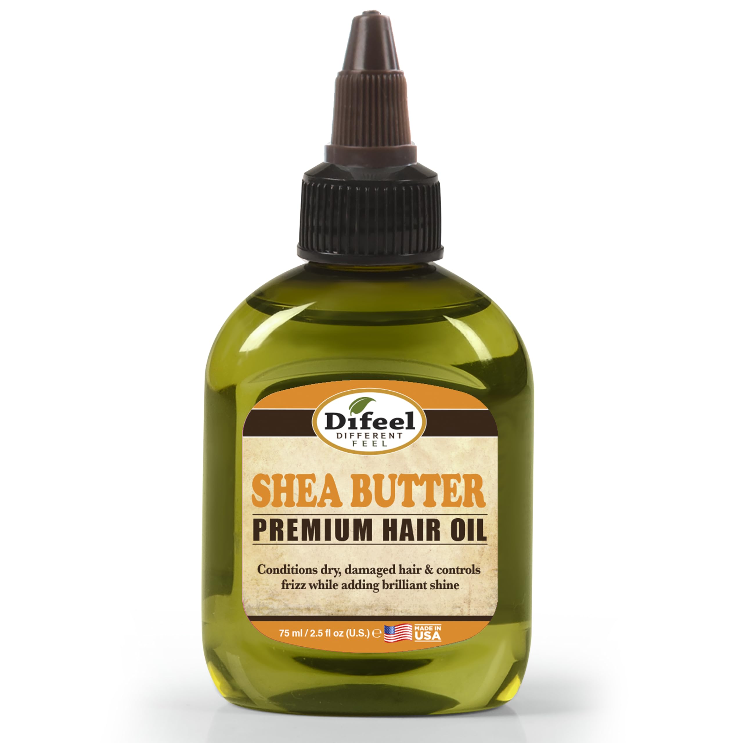 Difeel Natural Hair Oil Shea Butter 2.5 oz