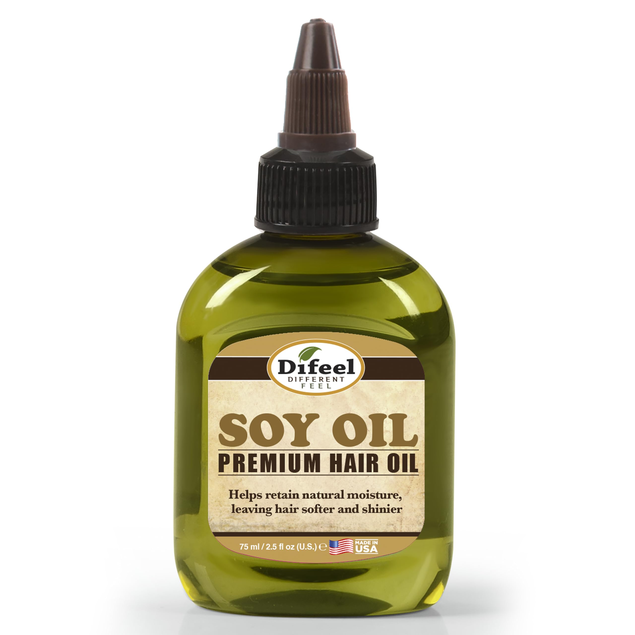 Difeel Soy Natural Hair Oil 2.5 oz