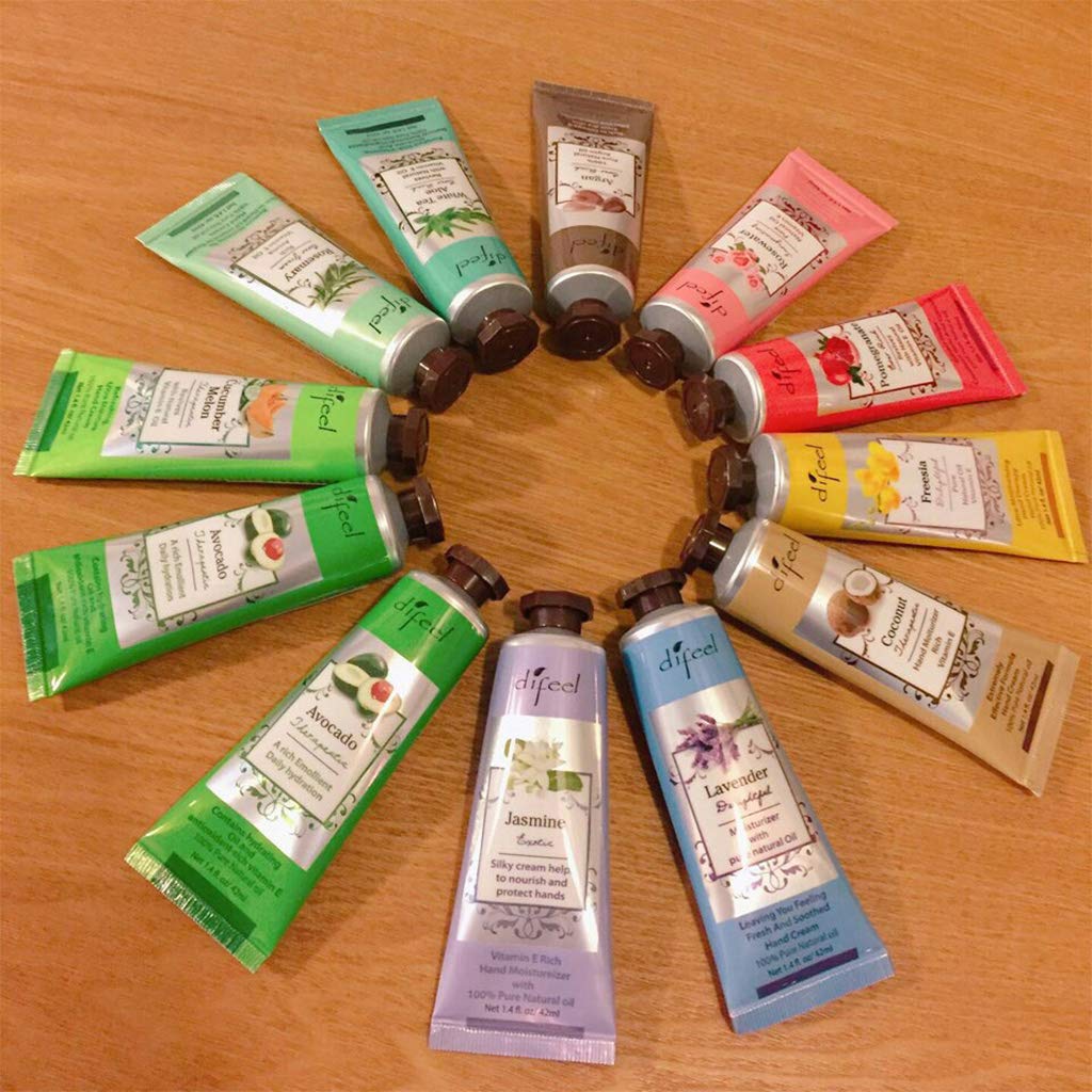 Difeel Hand Cream With Jasmine With 100% Natural Oil and Vitamin E 1.4 oz - Thumbnail 3