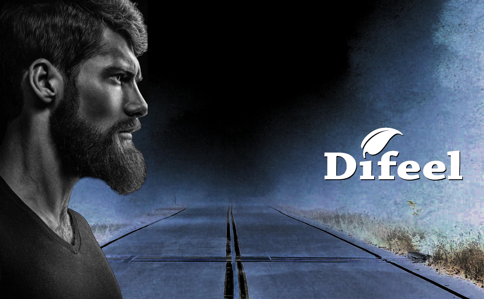 Difeel Ultra Growth Basil and Castor Beard Oil . Natural Beard Oil for Hair - Thumbnail 3