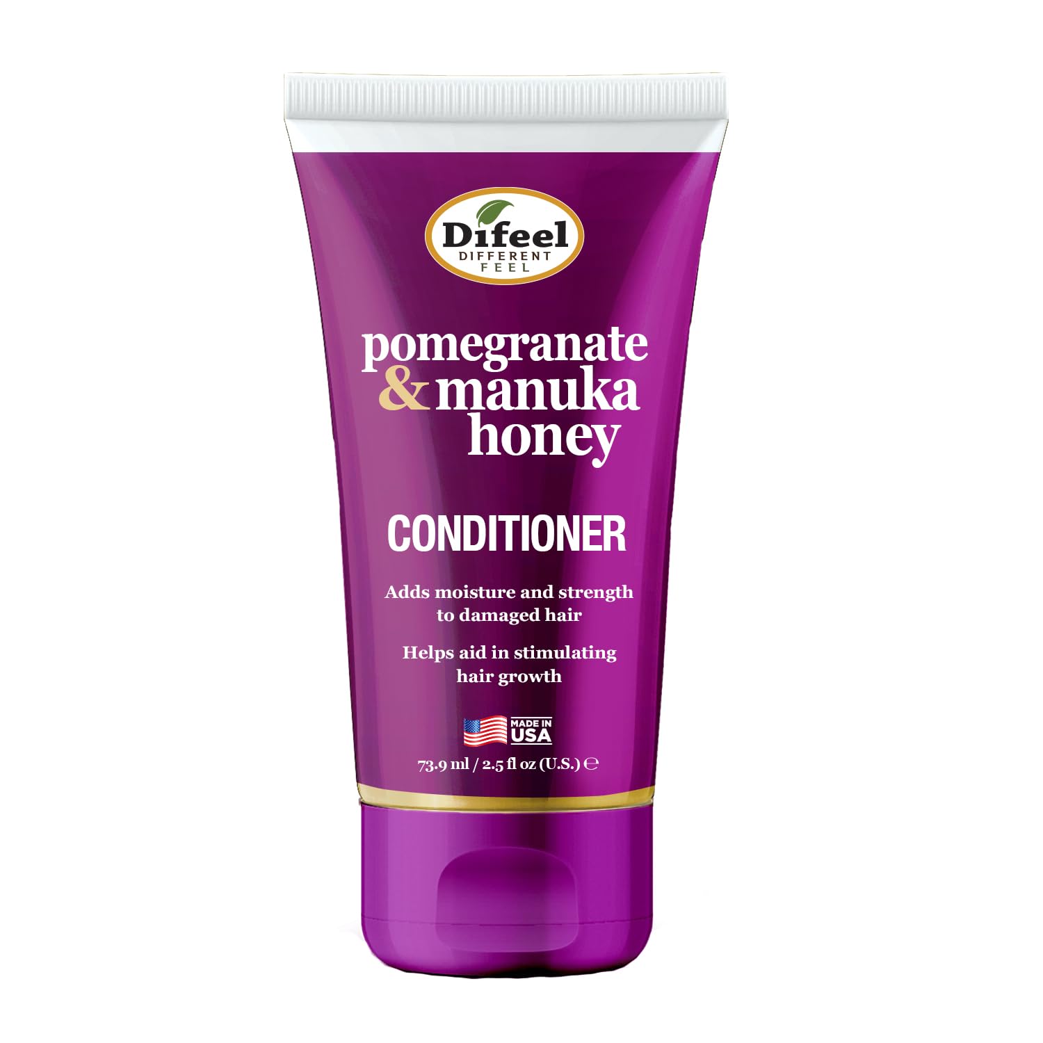 Difeel Pomegranate Manuka Honey Sulfate Free Conditioner Travel Size . for Dry - Thumbnail 3