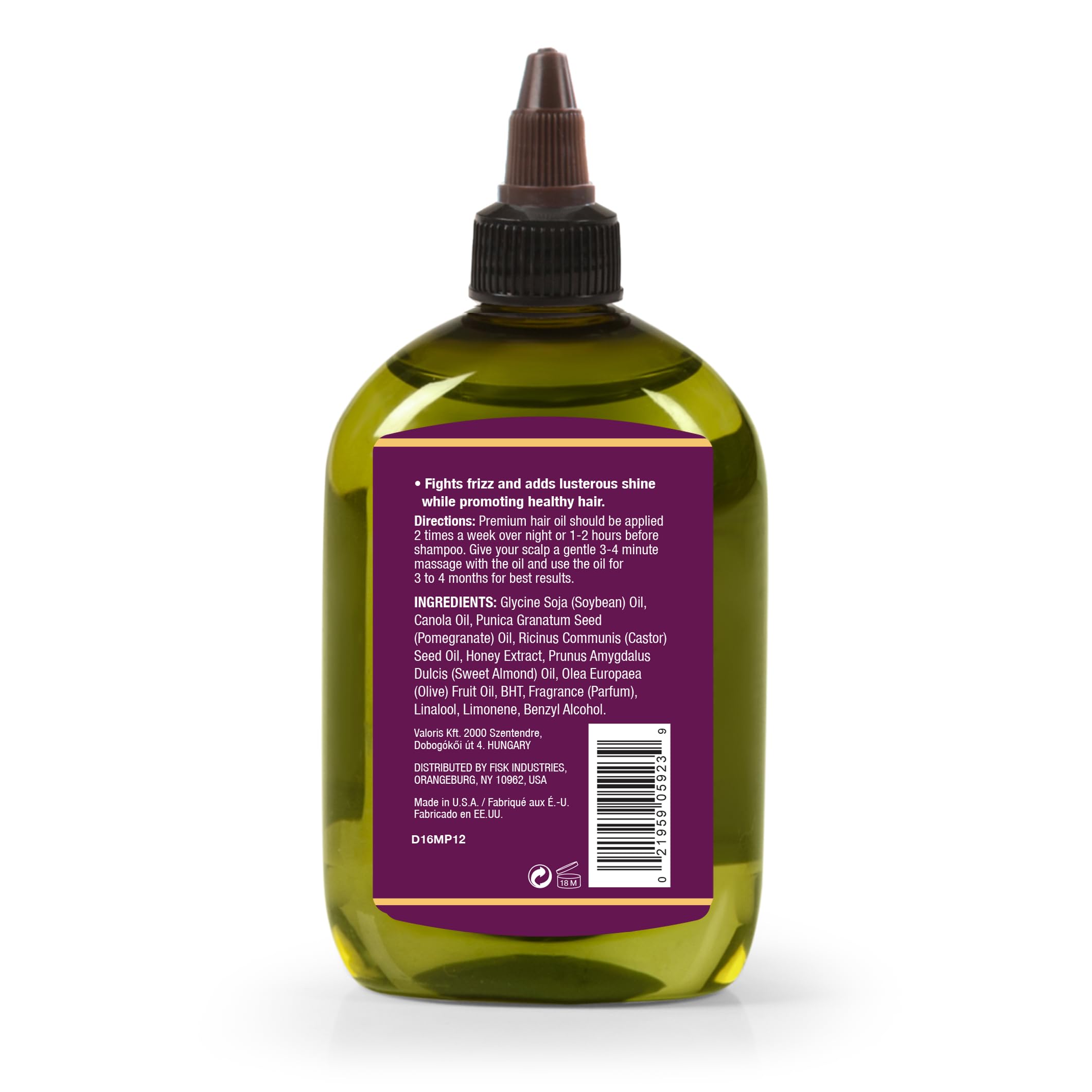 Difeel Elevated Pomegranate Manuka Honey Hair Oil . Growth Stimulating - Thumbnail 2