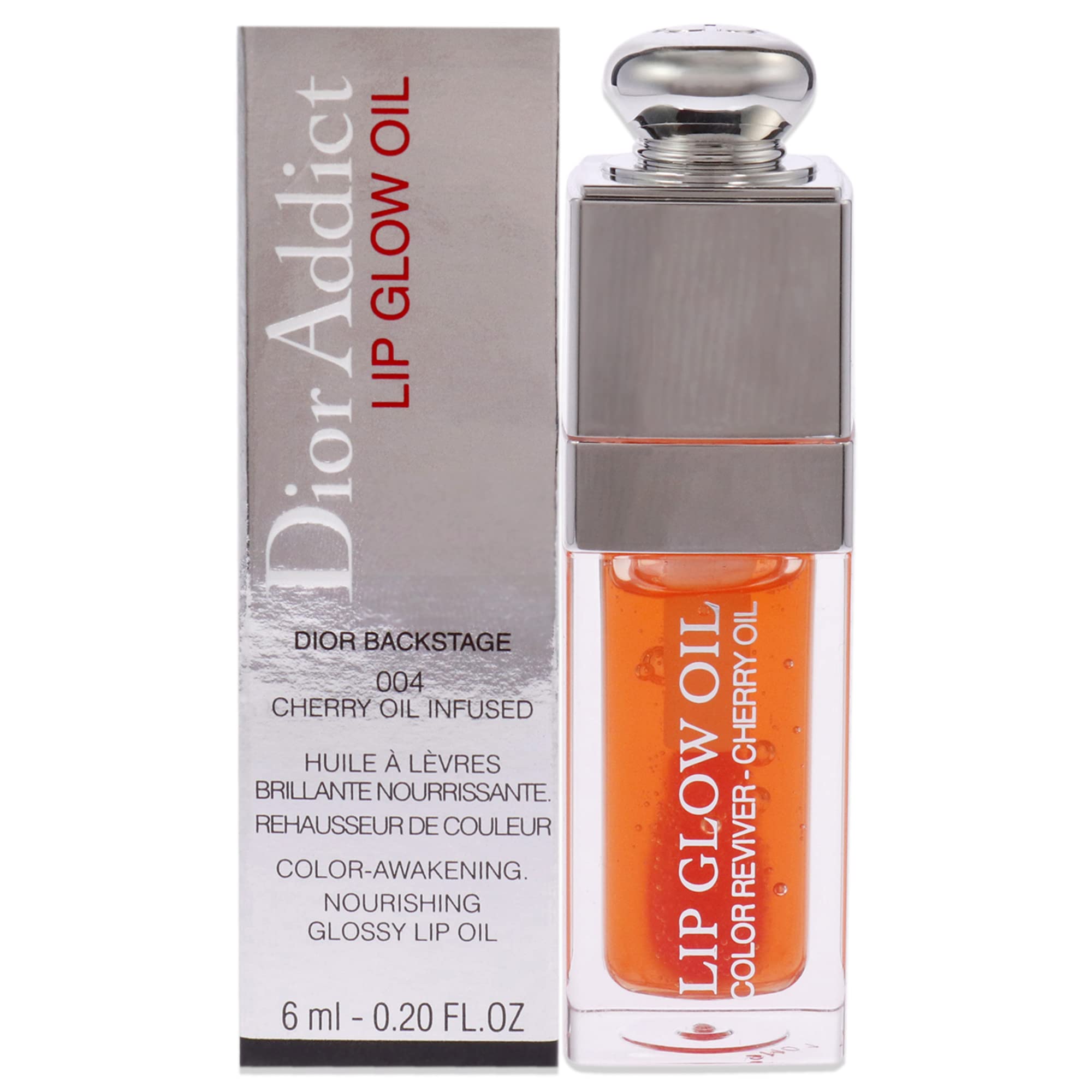 Christian Dior Dior Addict Lip Glow Oil 004 Coral Women Lip Oil 6 ml (0.2 oz) - Thumbnail 2