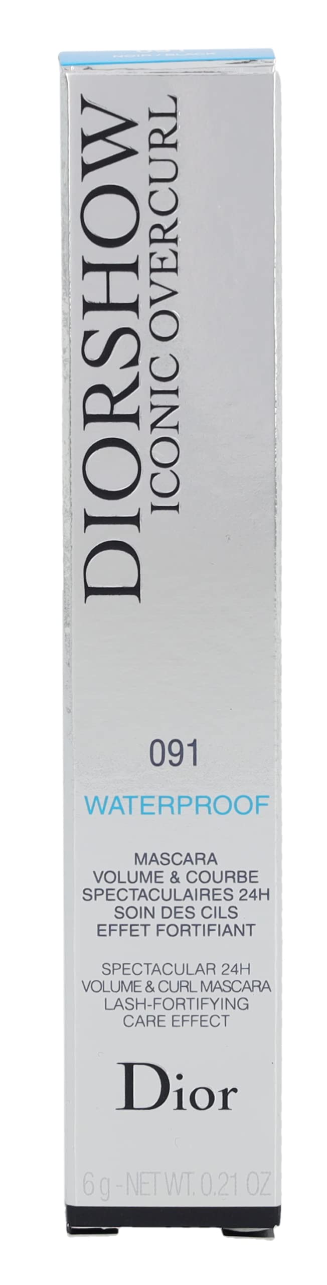 Dior Diorshow Iconic Overcurl Waterproof Mascara Spectacular 24h Black 0.21 oz