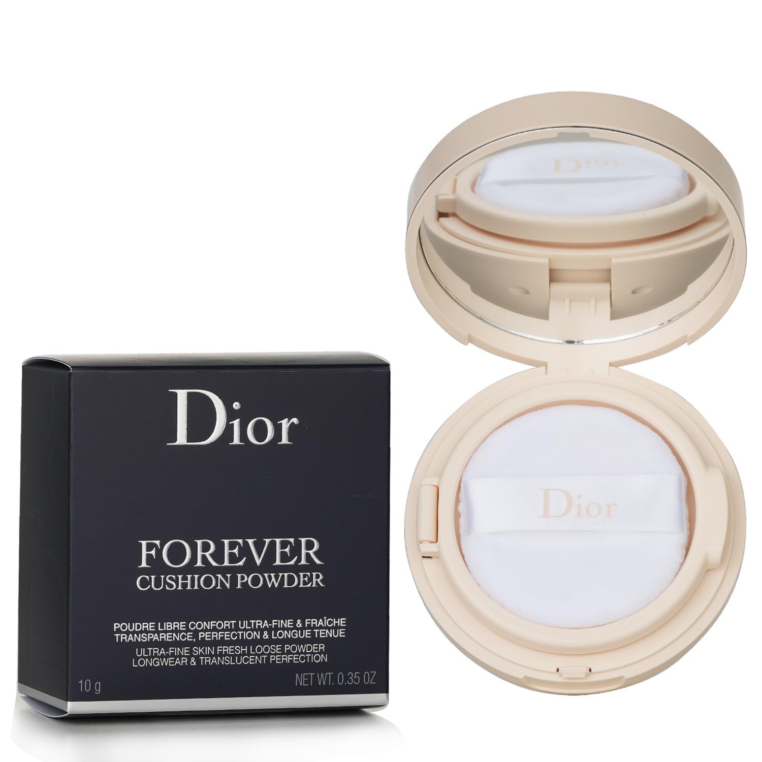 Dior Forever Cushion Loose Powder #fair 0.35 oz - Thumbnail 2