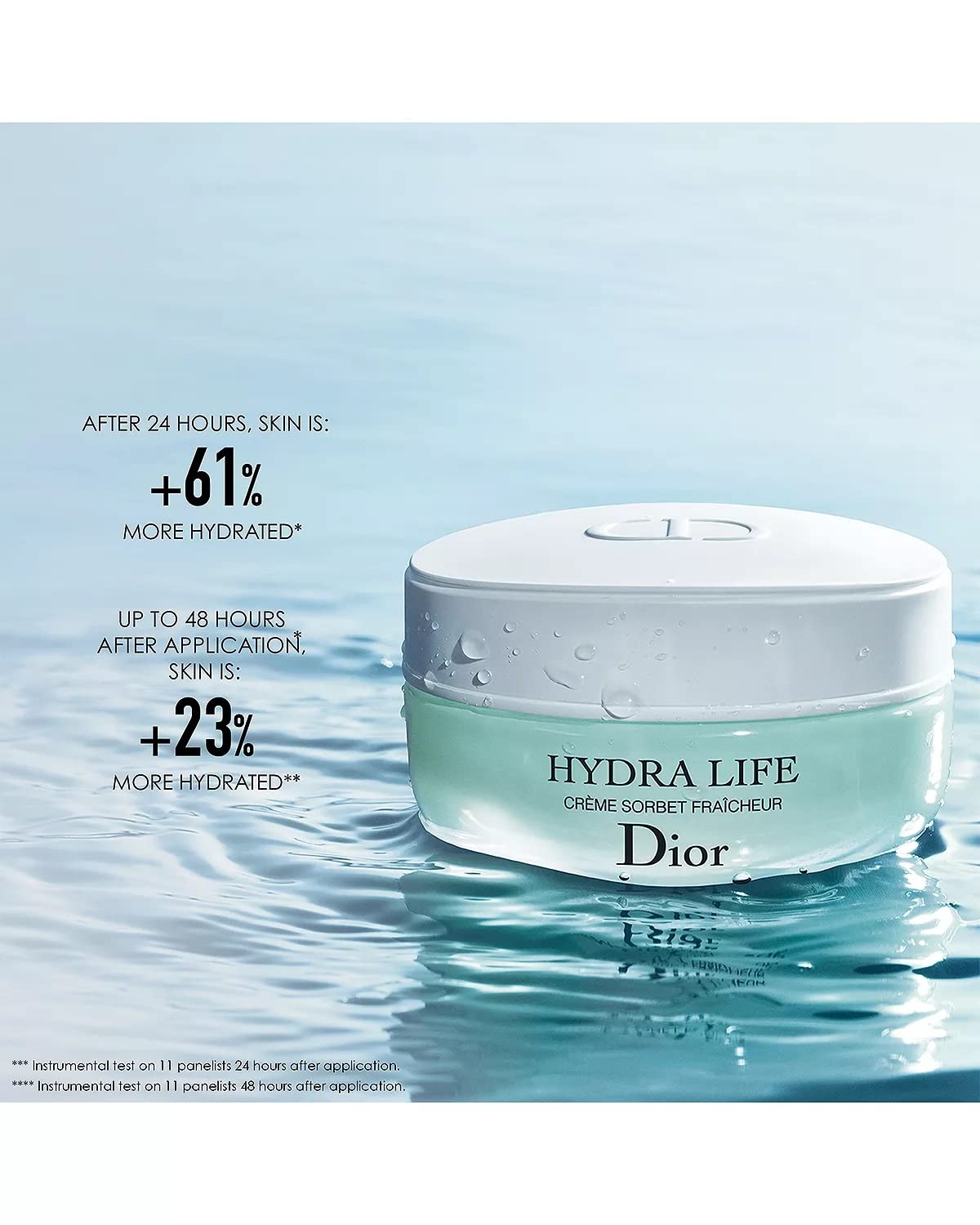 Christian Dior Hydra Life Fresh Sorbet Creme Moisturizer For Women 1.7 oz - Thumbnail 3