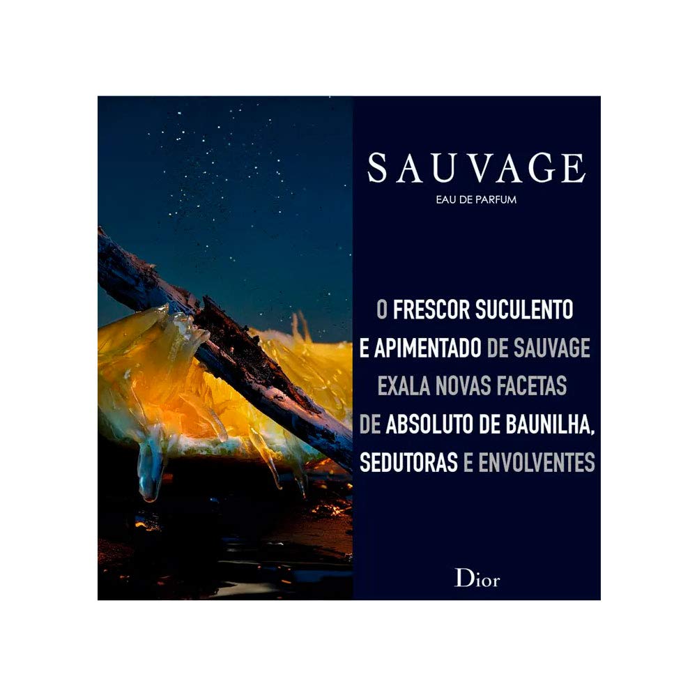 Dior Sauvage Cologne For Men EDP 3.4 oz - Thumbnail 3