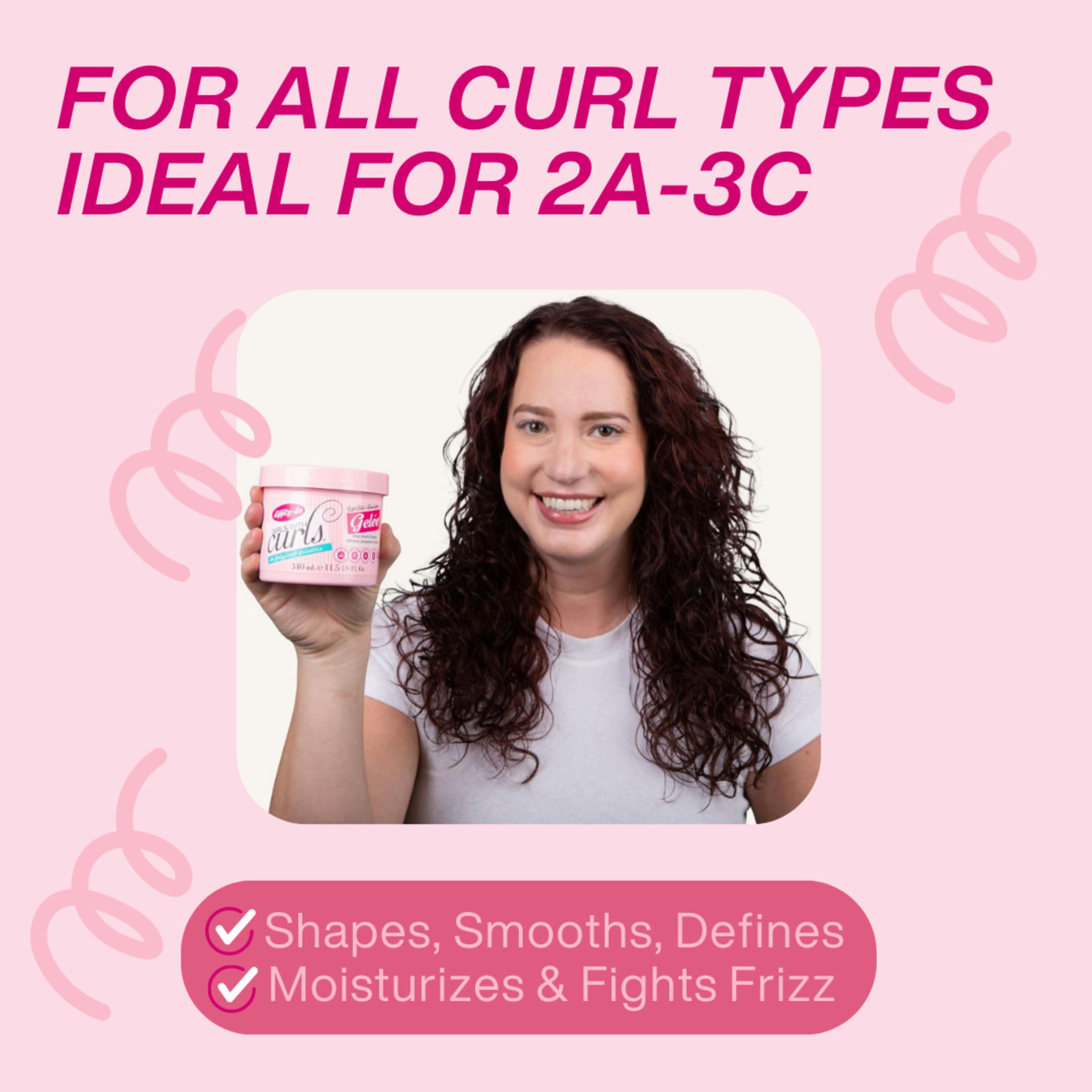 Dippity Do Girls With Curls Light Hold Gelee Shape Smooth Separate Curls - Thumbnail 3