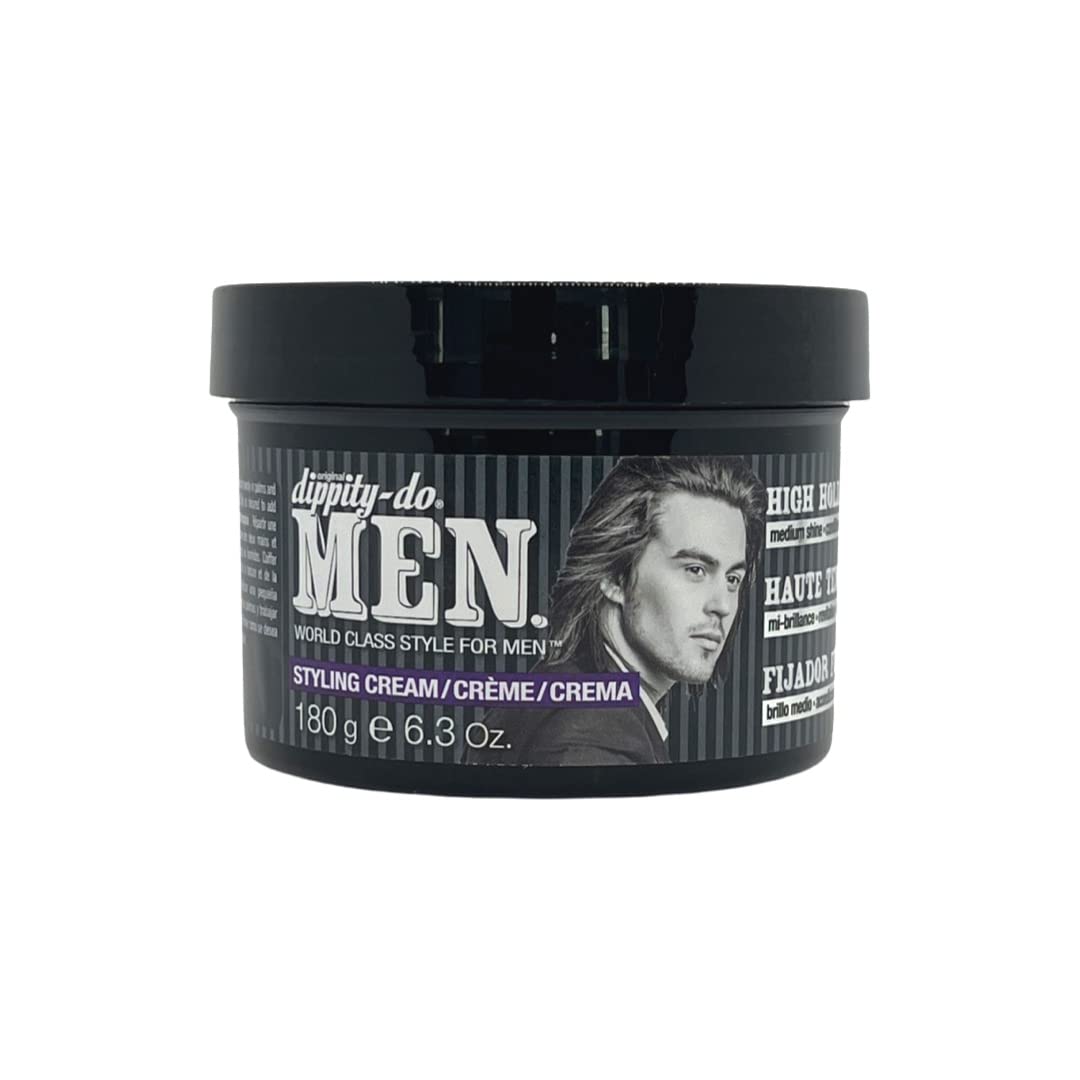 Dippity Do Styling Cream High Hold . For Men 6.3 oz