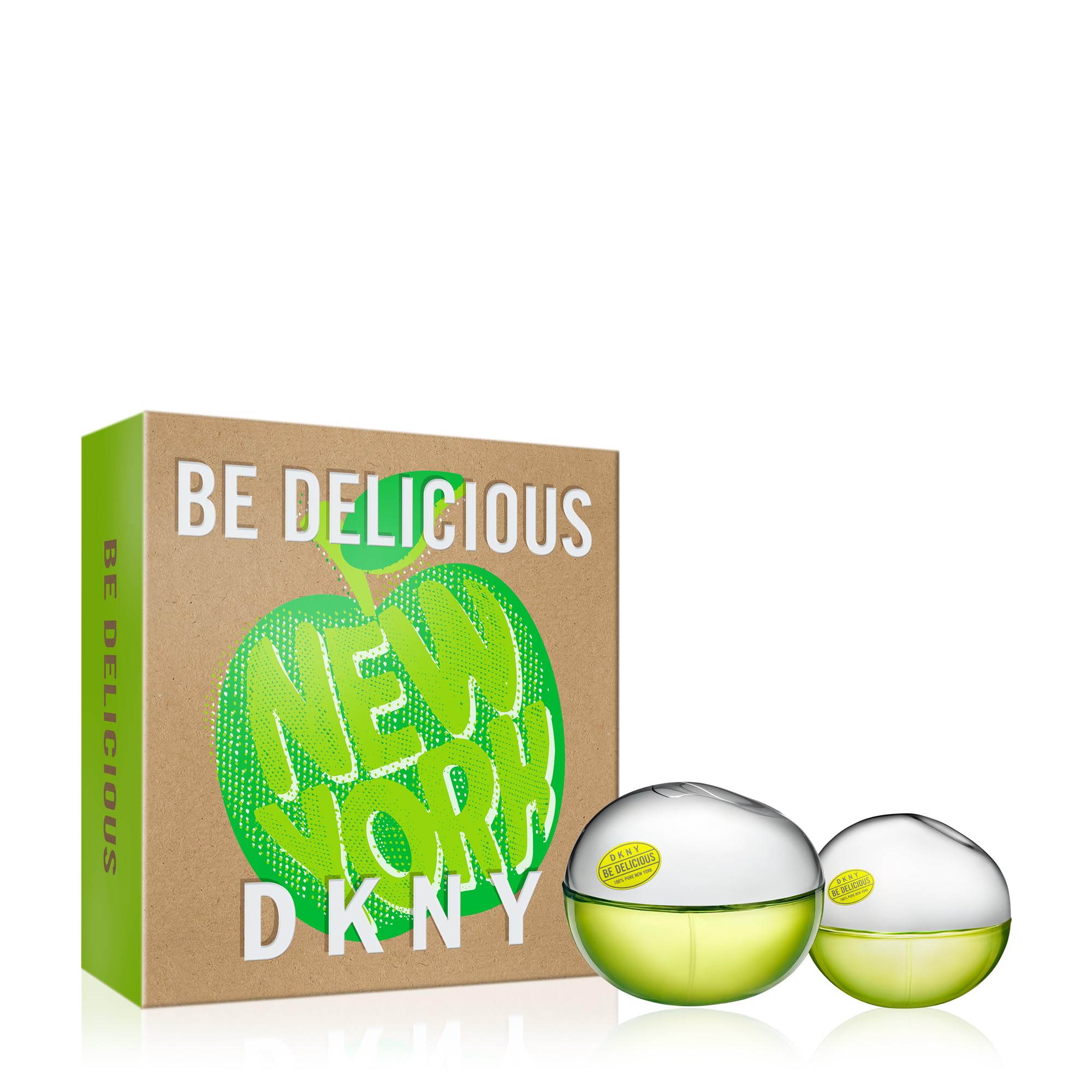 DKNY be DELICIOUS(W)(H/B)(LI FREE)2PC SET(3.4oz edp sp, 1.0oz edp sp)