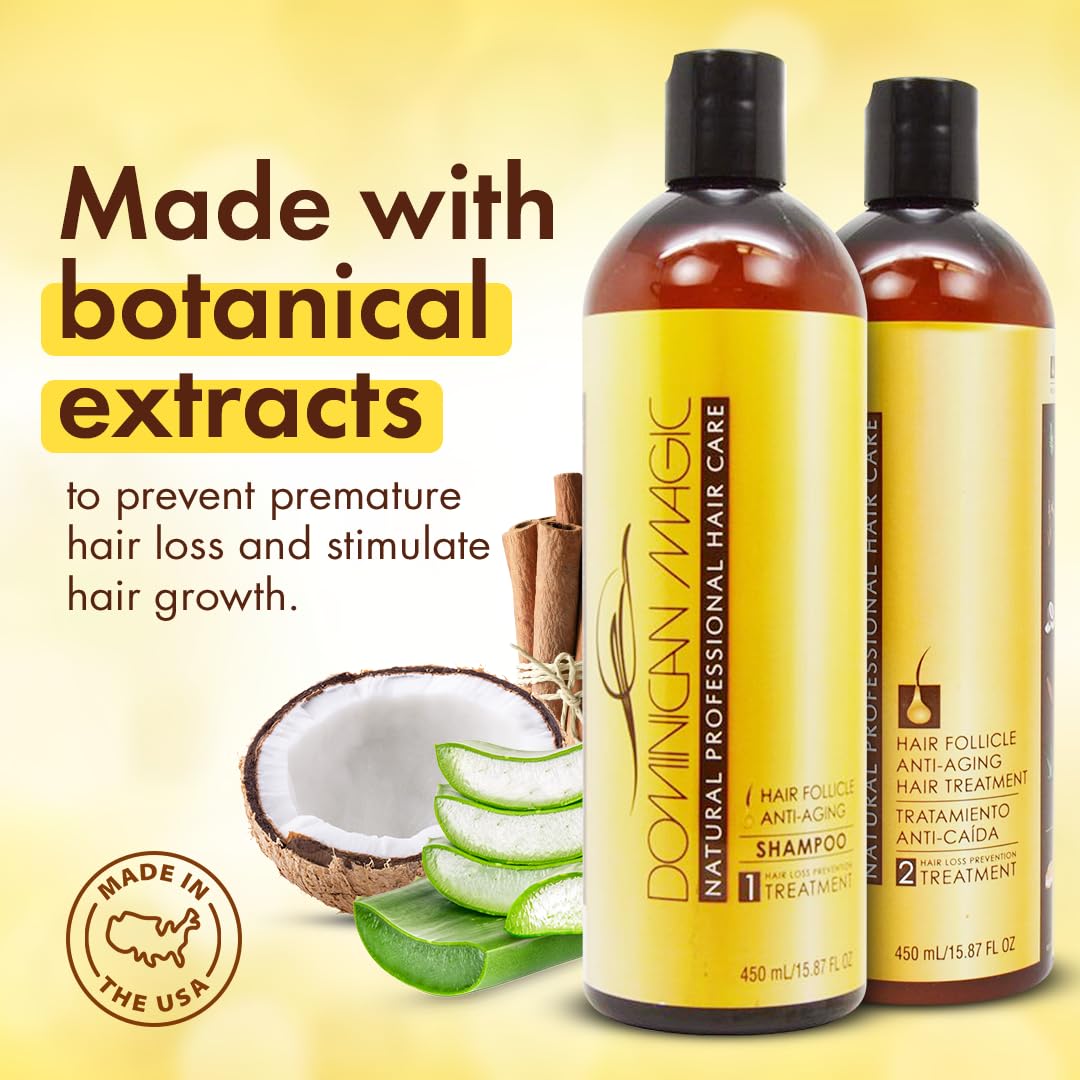 Dominican Magic Hair Follicle Anti Aging Conditioner Strenghtening Conditioner - Thumbnail 3