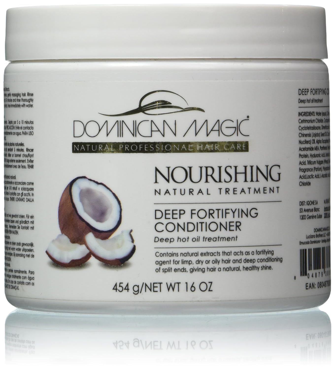 Dominican Magic Nourishing Deep Fortify Conditioner Intensive Repair Hydration - Thumbnail 1