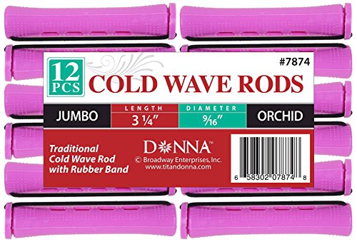 Donna Collection Cold Wave Jumbo Rods Pink - Thumbnail 2