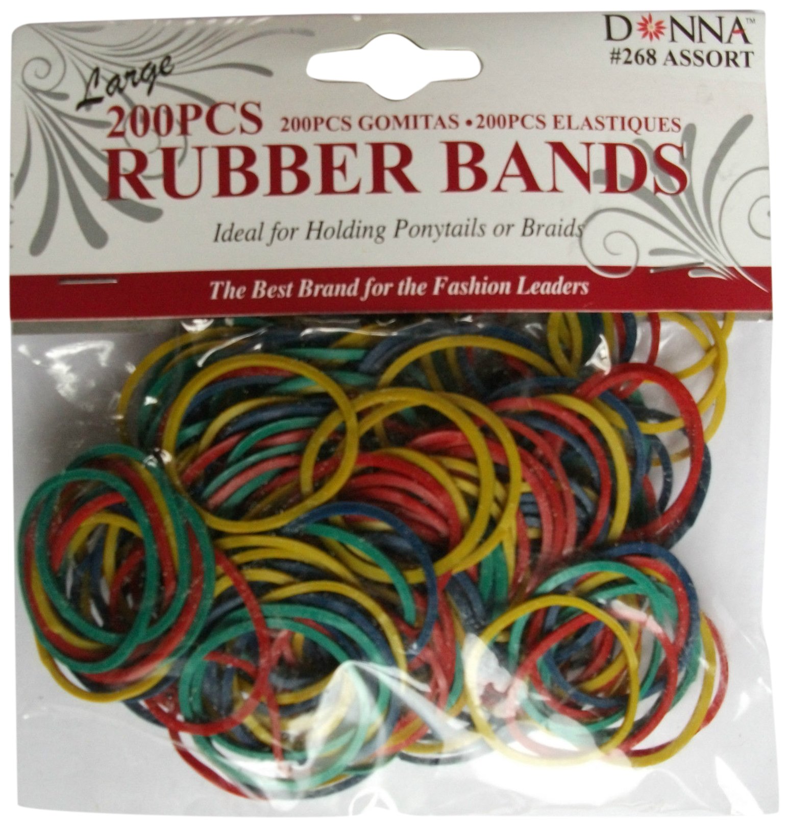 Donna Collection Elastic Bands 200 Count