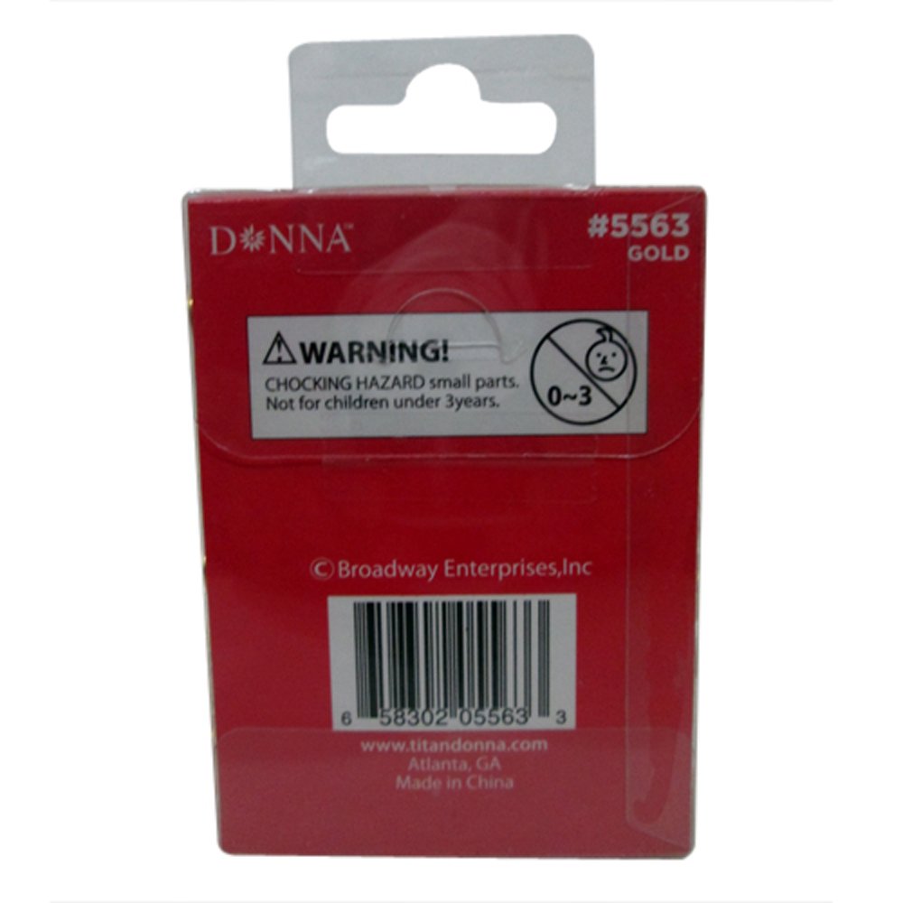 Donna Collection Filigree Tube Gold 10mm - Thumbnail 2