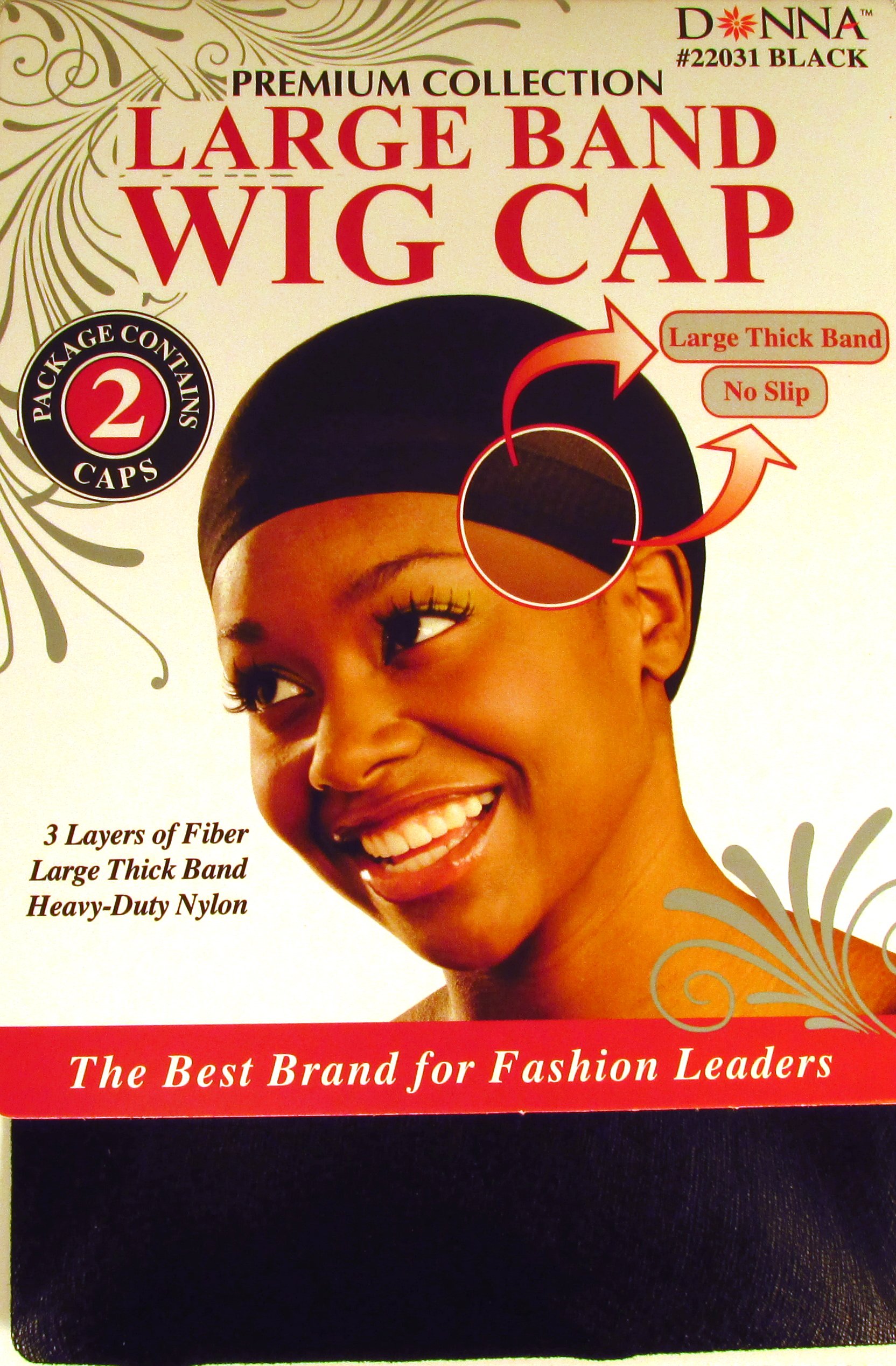 Donna Large Band Wig Cap - Thumbnail 2