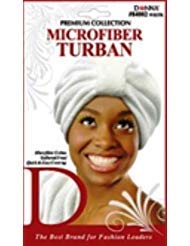 Donna Microfiber Turban White 1 Pound