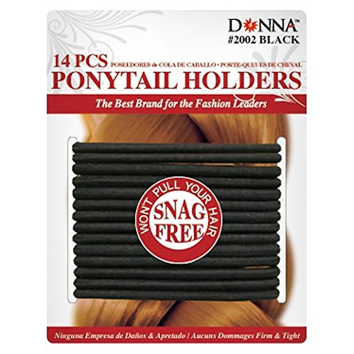 Donna Collection Ponytail Holders 14 Count