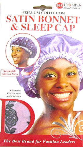 Donna Collection Satin Bonnet and Sleep Cap - Thumbnail 2