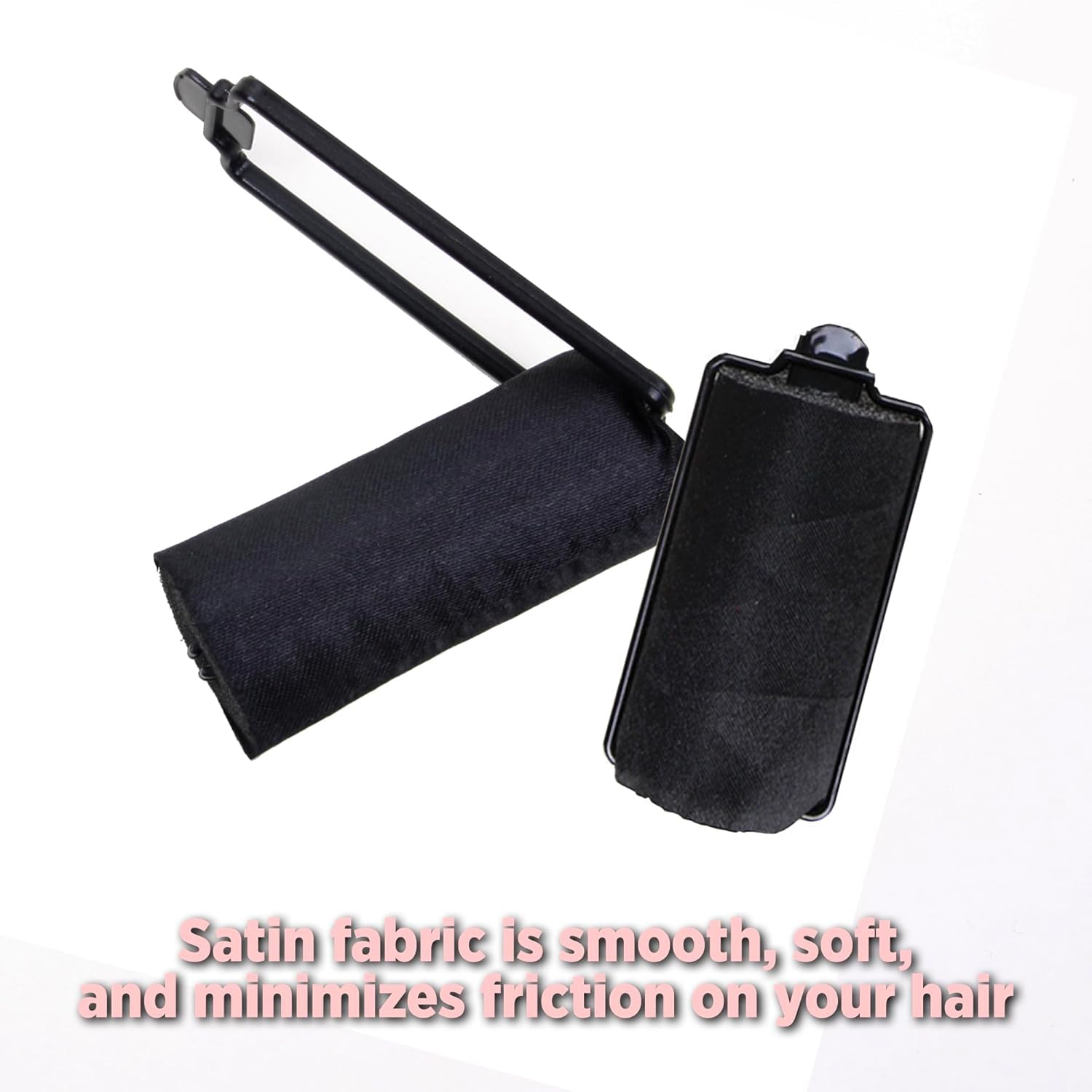 Donna Satin Foam Rollers 30pcs Soft Heatless Hair Rollers for Sleeping Gentle (Set) - Thumbnail 2