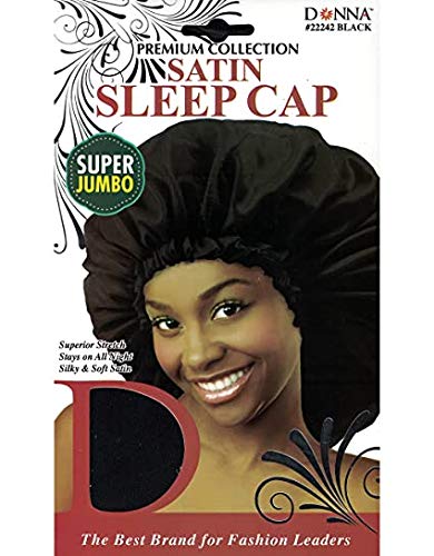 Donna Collection Satin Sleep Cap Super Jumbo