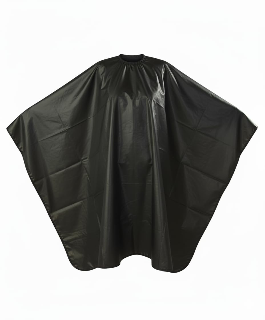 Donna Professional Shampoo Cape Waterproof Soft Vinyl Salon Cape With Closure